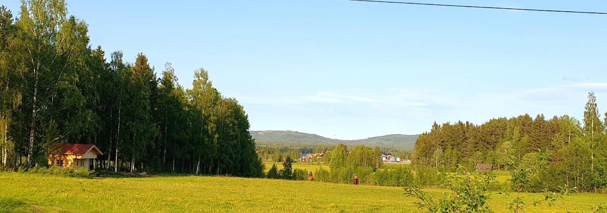 Skalbo Gardsglamping Hotel Jarvso Bagian luar foto